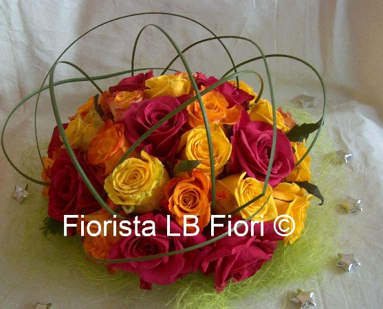 Composizione fiori Halloween