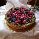 Forest fruit cake
