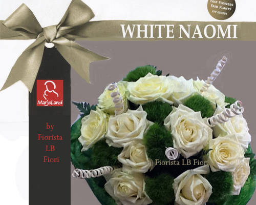 BOUQUET ROSE WHITE  NAOMI