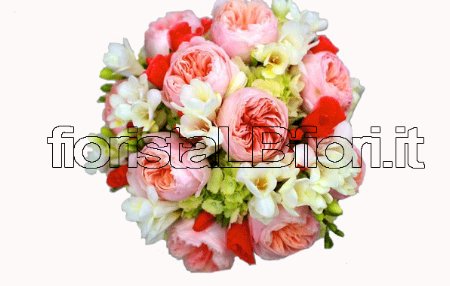 Bouquet con peonie