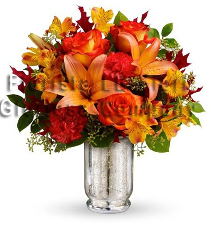 Bouquet fiori misto d´autunno