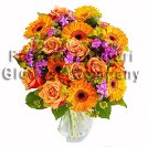 Bouquet fiori misto di campo colori d´autunno