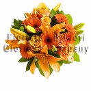 Autumn colors bouquet