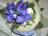 BOUQUET CON ORCHIDEA VANDA ( esclusivo )