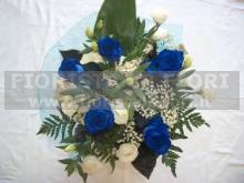BOUQUET WHITE AND BLUE