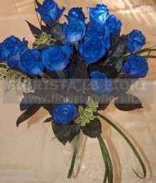 Blu Roses long-steam Mother´s day