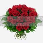 Bouquet di rose rosse a gambo corto CONSEGNA FIORI IN GIORNATA