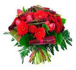 Bouquet of roses and tulips Chirstamas send flower in Italy