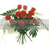 Rose Rosse a gambo lungo