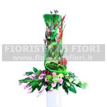 Composizione fiori misti