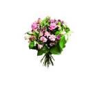 Bouquet fiori rosa con rose