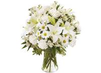 Bouquet di fiori misti bianchi